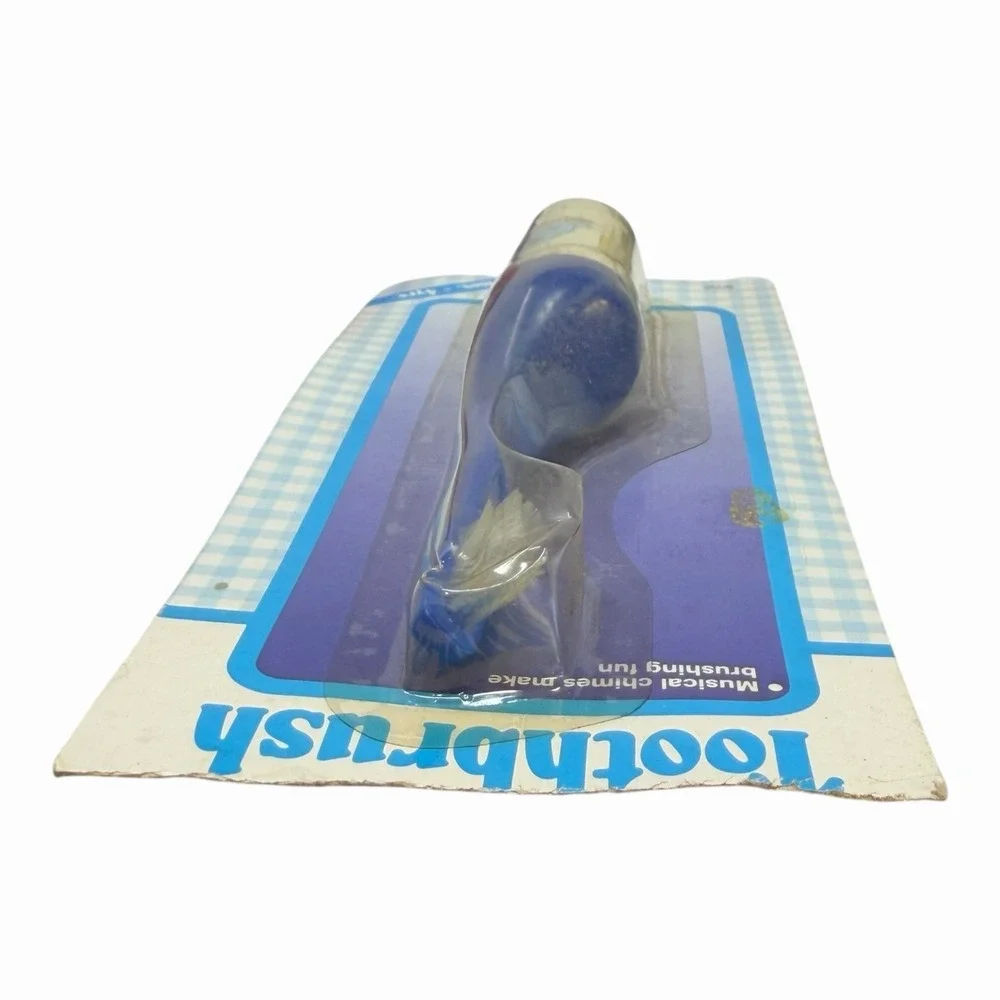 Vintage 1986 Playskool Musical Tooth Brush Scrubbing Bubbles‎ NEW OLD STOCK